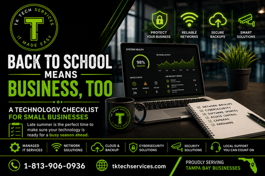 Back-to-School Is a Great Time for a Business Technology Checkup