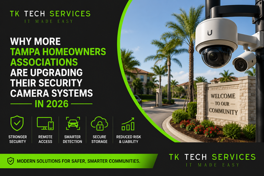 Why More Tampa Homeowners Associations Are Upgrading Their Security Camera Systems in 2026
